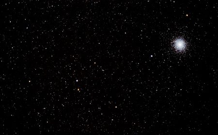 M13 primo test dalla cupola