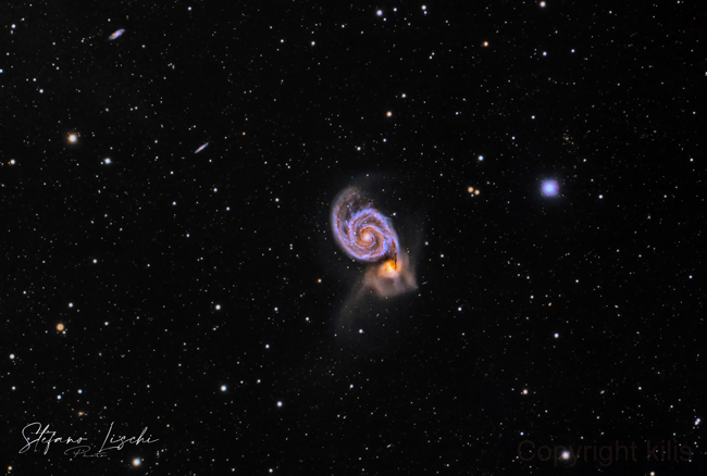 M51 Galassia Vortice