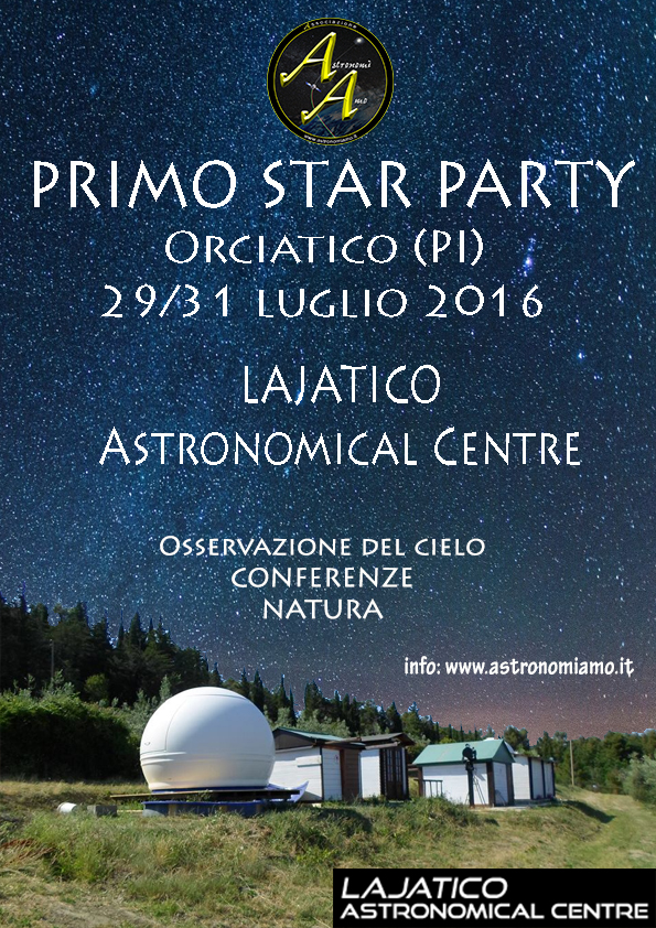 Star Party Orciatico 2016