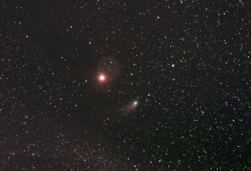 Marte-Cometa Santa Luce-Foto di Matteo Scienza