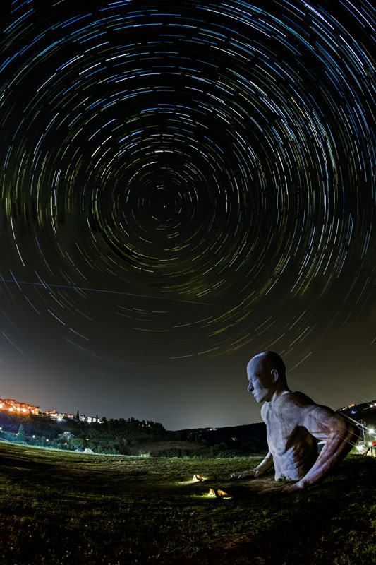 Startrail Anfiteatro Peccioli