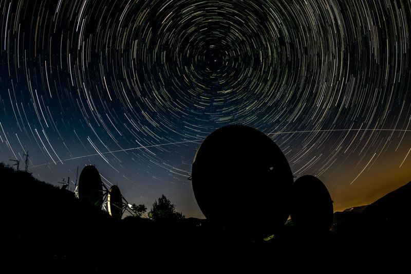 Startrail Monte Giogo