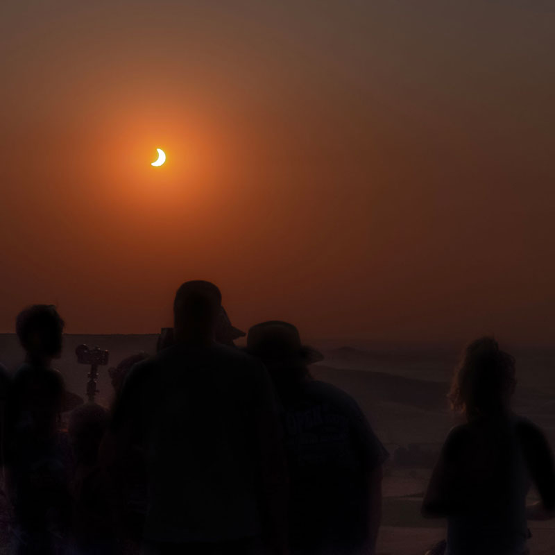 Eclissi totale di Sole - Spagna - Associazione Astrofili Pisani