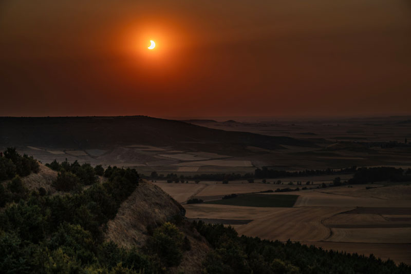 Eclissi totale di Sole - Spagna - Associazione Astrofili Pisani