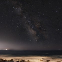 Come prima prova del nuovo obiettivo Samyang, ho deciso di puntare sulla via Lattea da Quercianella Vial Lattea Tania